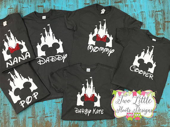 Where to Buy Custom Disney Shirts for Your Vacation - by disneyunder3.com