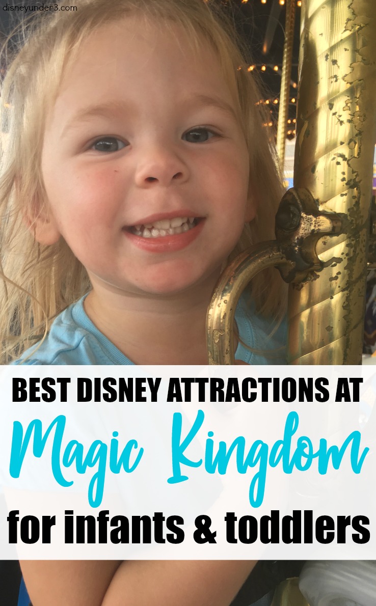 Best Attractions at Disney's Magic Kingdom for Infants and Toddlers - by disneyunder3.com