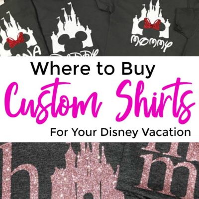 Where to Buy Custom Disney Shirts for Your Vacation - by disneyunder3.com